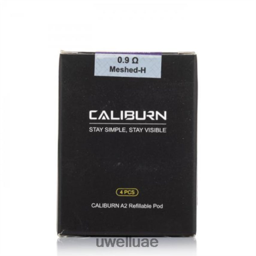 UWELL CALIBURN A2 القرون البديلة | 4 حزمة البراز UN2 شبكي ح 0.9ohm 40H4P41 | UWELL UAE