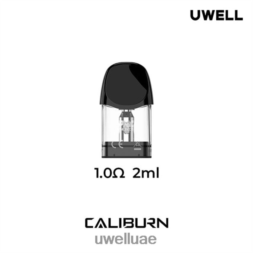 UWELL CALIBURN A3 القرون البديلة | 4 حزمة 1.0 أوم 40H4P418 | UWELL VAPE DUBAI