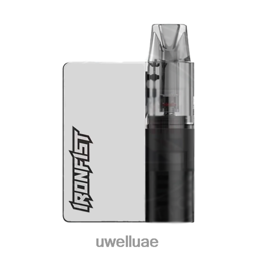 UWELL CALIBURN IRONFIST L جراب mod فضي لامع 40H4P4158 | UWELL VAPE DUBAI