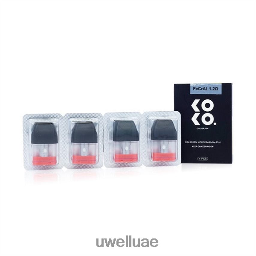 UWELL CALIBURN KOKO القرون (4 حزمة) 1.2 أوم 40H4P495 | UWELL سعر