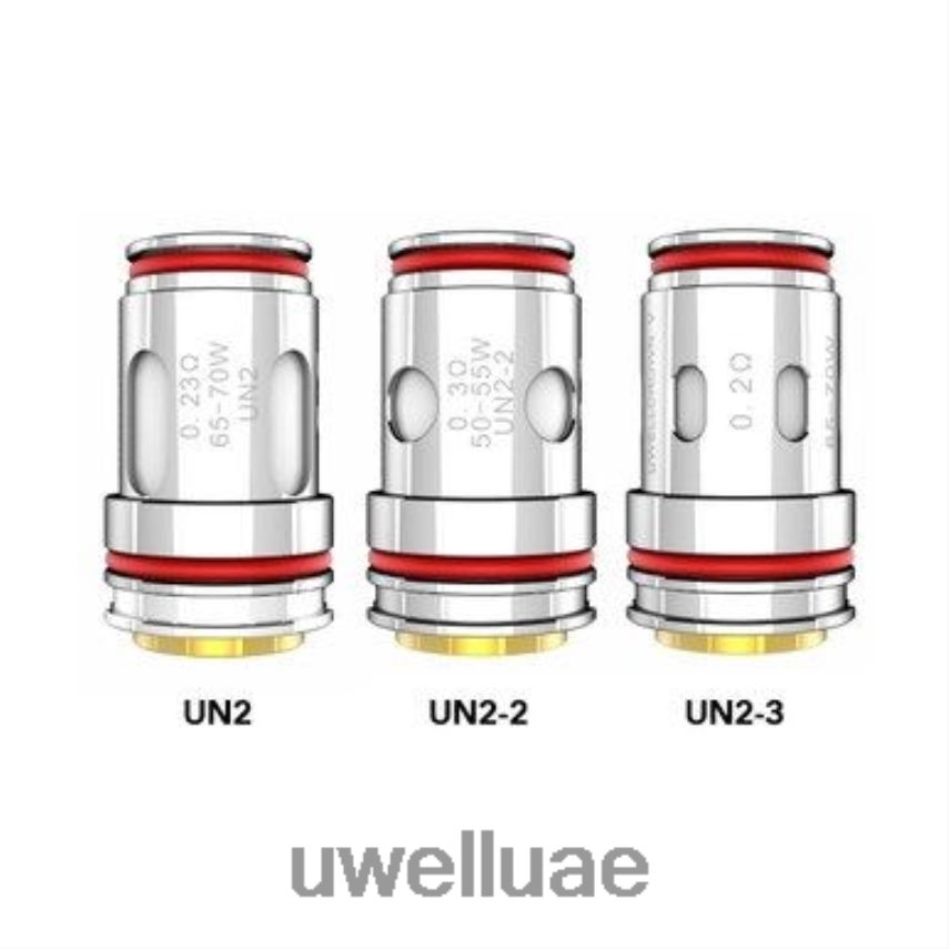 UWELL CROWN V لفائف | 4 حزمة un2 شبكي 0.23ohm 40H4P467 | UWELL DUBAI
