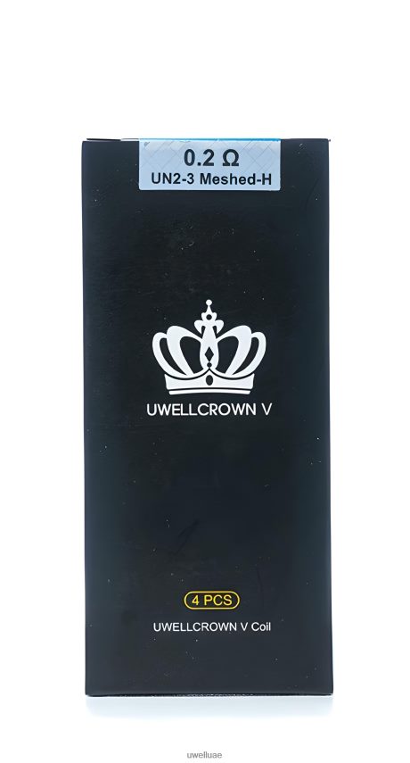 UWELL CROWN V لفائف | 4 حزمة un2-3 شبكي 0.2ohm 40H4P469 | UWELL VAPE REVIEW
