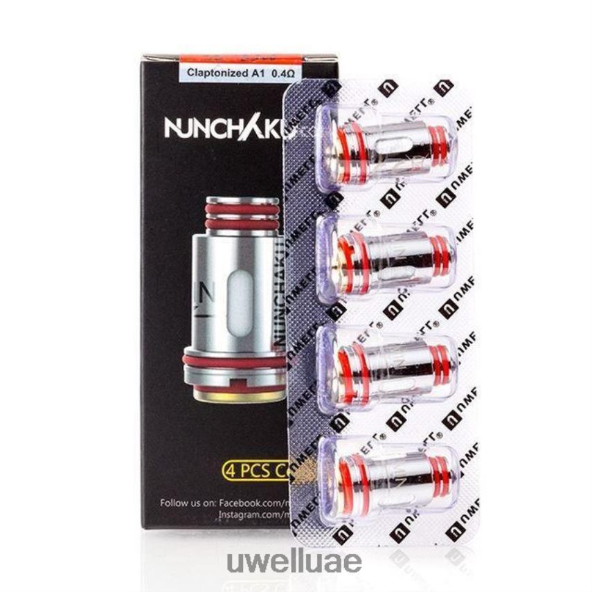 UWELL NUNCHAKU لفائف (4-حزمة) 0.25 أوم 40H4P4261 | UWELL UAE