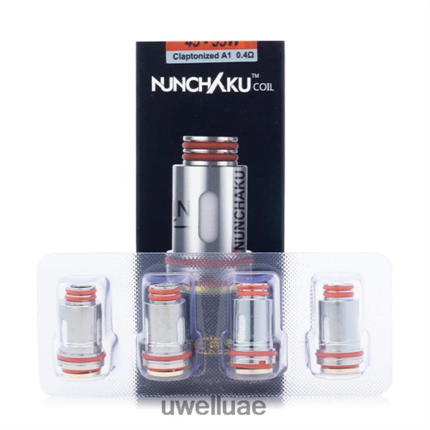 UWELL NUNCHAKU لفائف (4-حزمة) 0.4 أوم 40H4P4262 | UWELL VAPE UAE