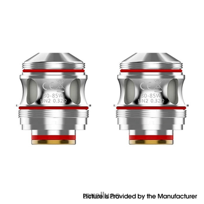 UWELL VALYRIAN 3 لفائف بديلة | 2 حزمة ss316l 0.32ohm 40H4P421 | UWELL UAE
