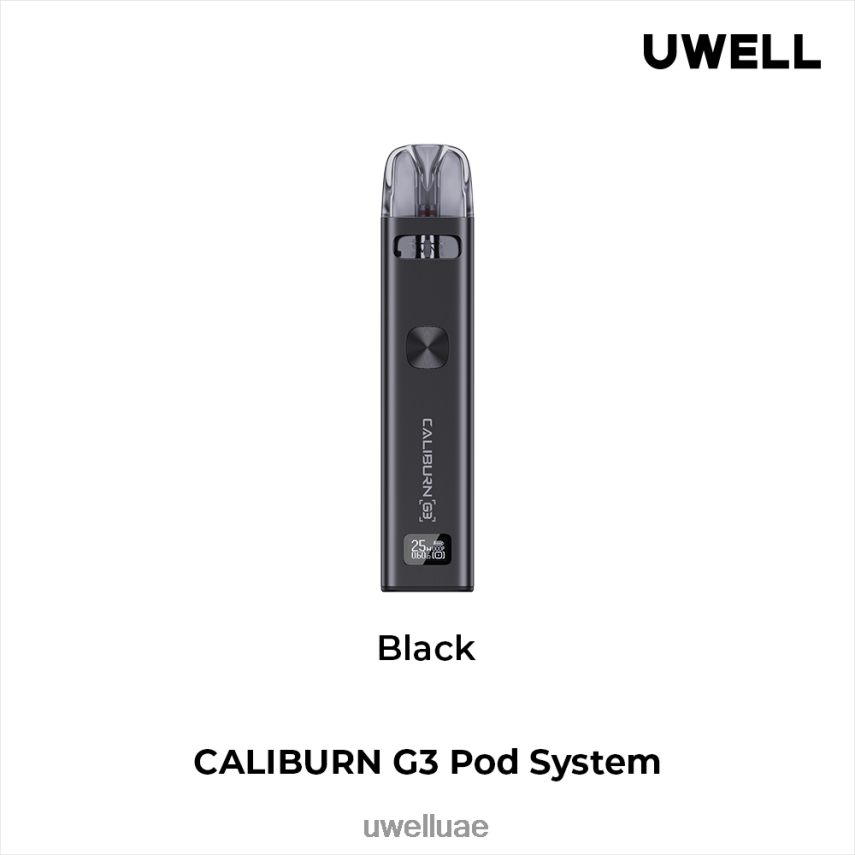 UWELL CALIBURN G3 عدة أسود 40H4P4133 | UWELL ABU DHABI