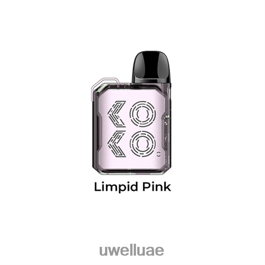 UWELL CALIBURN GK2 طقم جراب الوردي الشفاف 40H4P4102 | UWELL VAPE UAE