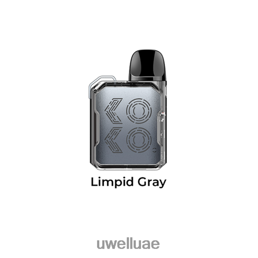 UWELL CALIBURN GK2 طقم جراب رمادي شفاف 40H4P4105 | UWELL سعر