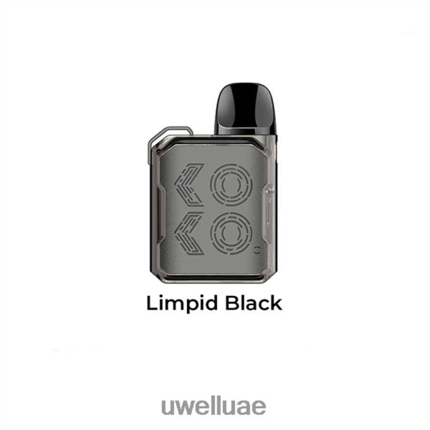 UWELL CALIBURN GK2 طقم جراب أسود شفاف 40H4P4106 | UWELL طريقة استخدام