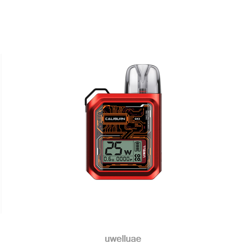 UWELL CALIBURN GK3 نظام جراب أحمر 40H4P4172 | UWELL VAPE UAE
